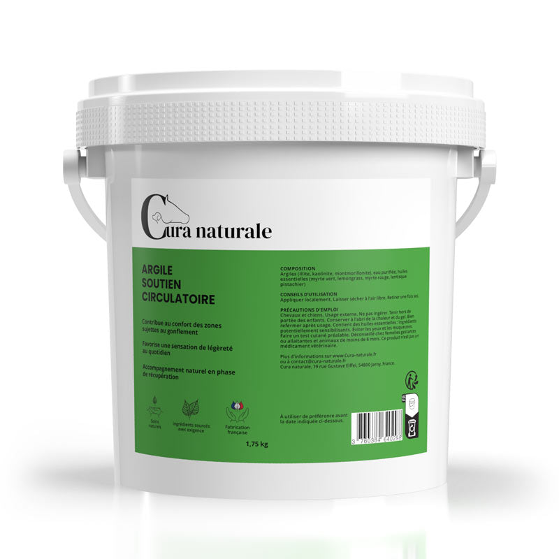 Argile soutien circulatoire mock up