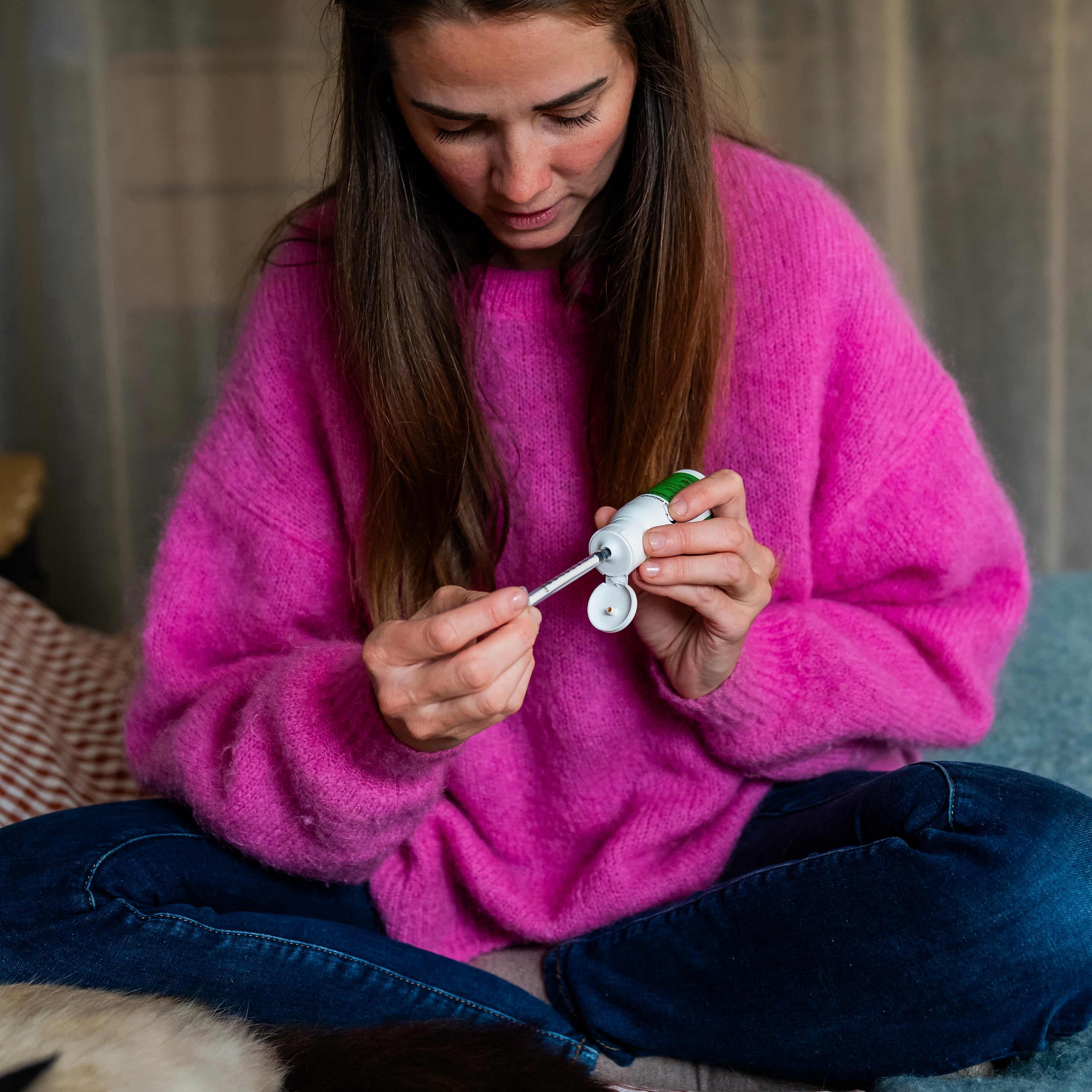 AC relaxant chat utilisation