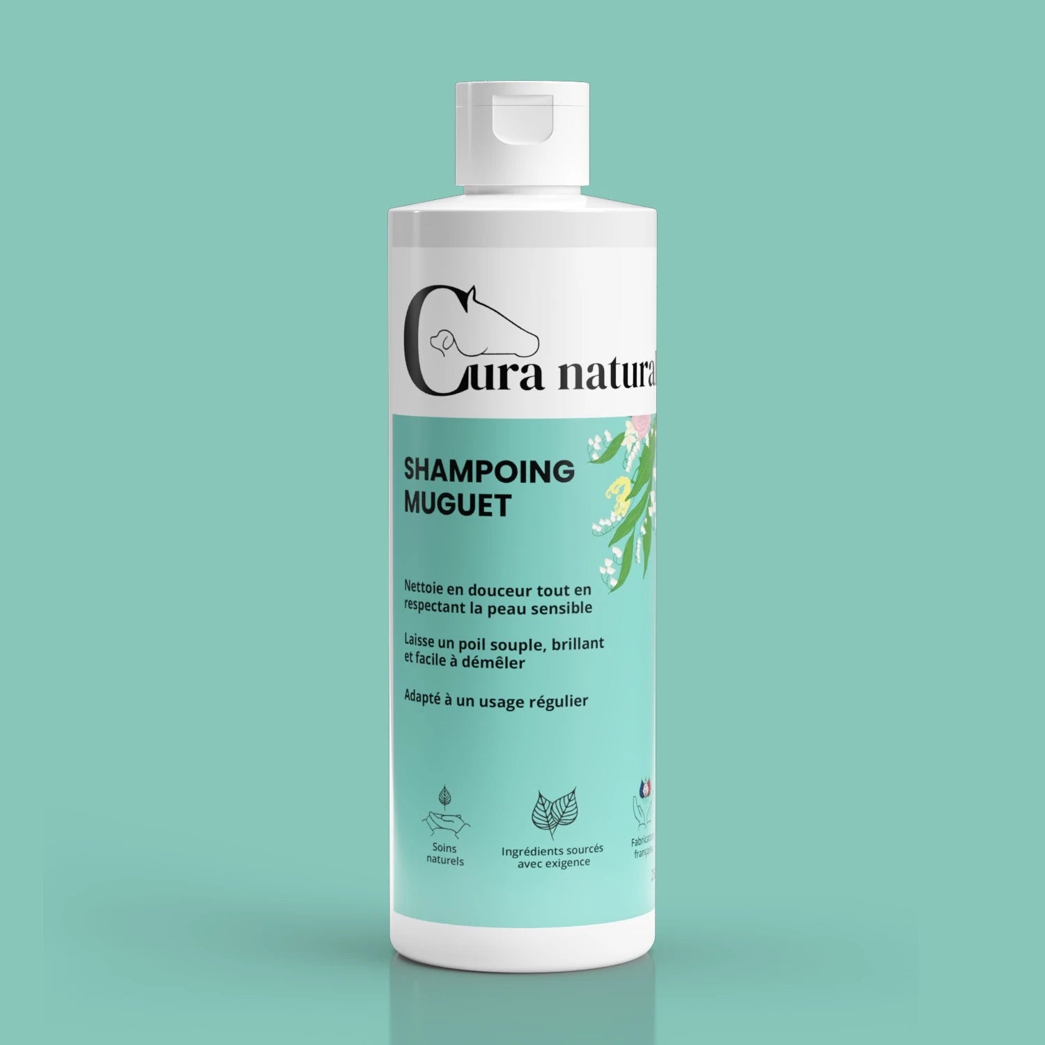 Shampoing muguet naturel - Flacon - Cura naturale