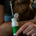 Aliment complémentaire soutien immunitaire chien - flacon et seringue doseuse - Cura naturale