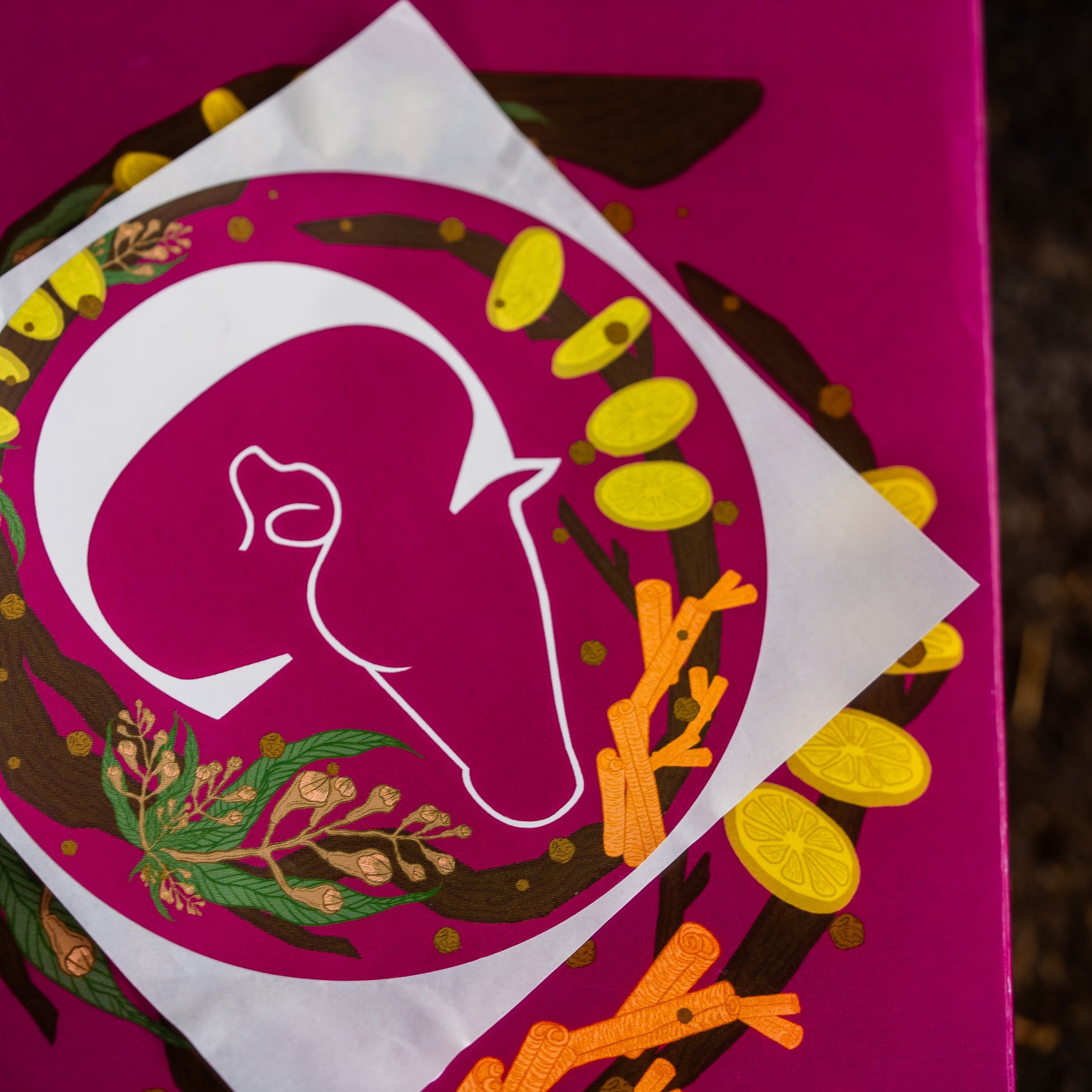 Photo sticker coffret Noel vin chaud 