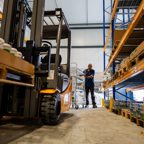 Photo section histoire entrepôt