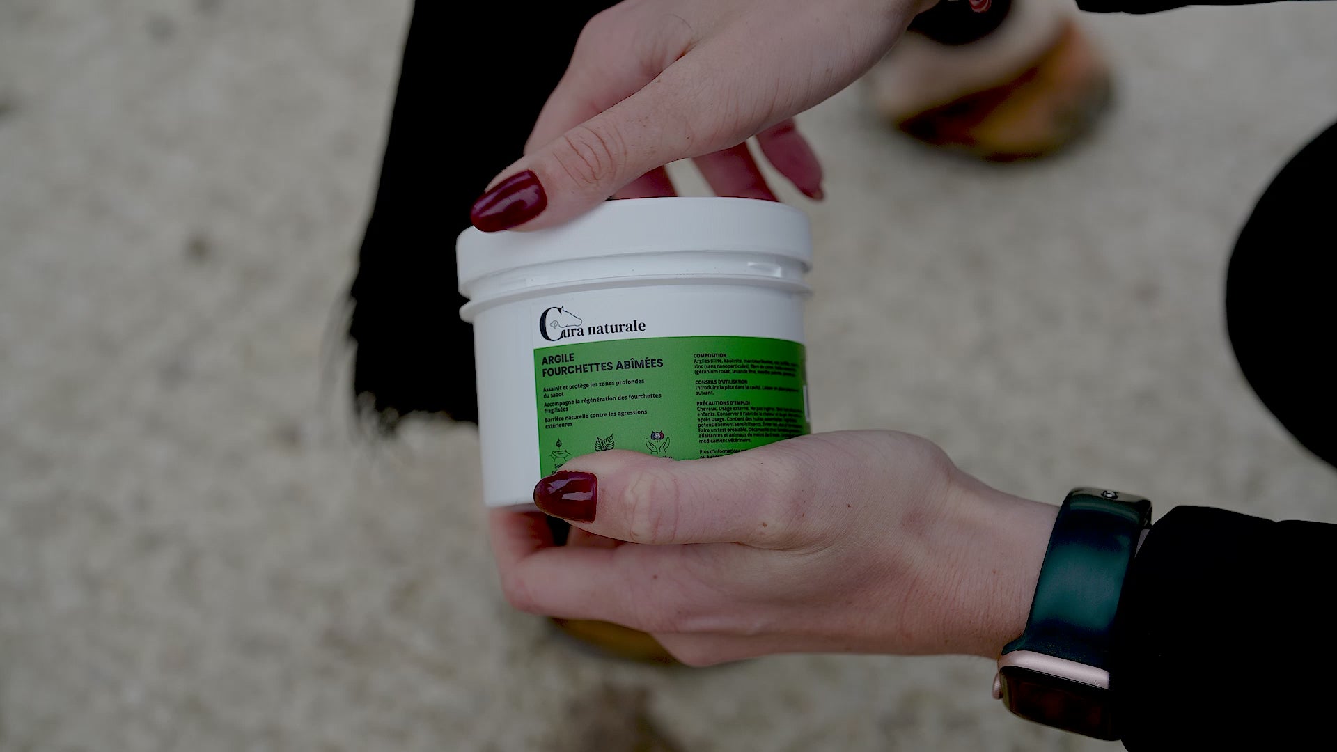 Vidéo page d'accueil du site Cura naturale 